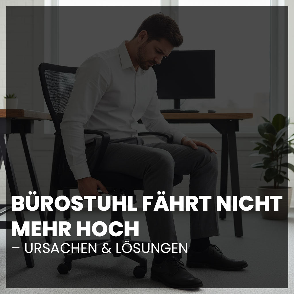 Bürostuhl fährt nicht mehr hoch – Gasfeder defekt