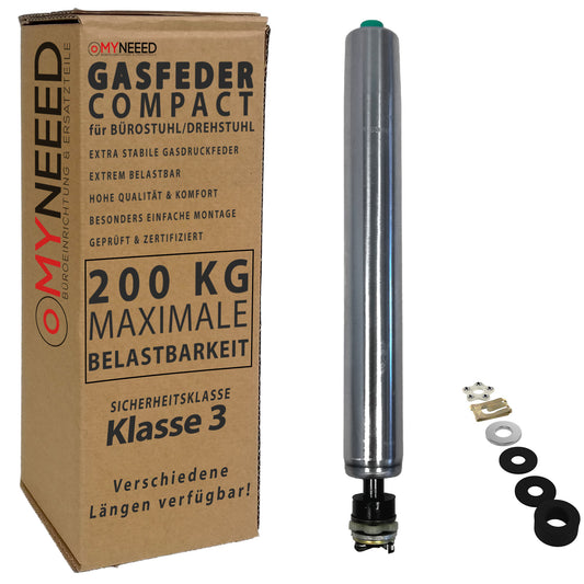 Gasfeder für Bürostuhl "Kompakt" - Länge 210 mm