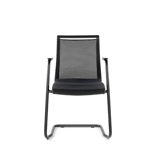 MYNEEED Urus Slitta Besucherstuhl – Modernes Design mit Kufengestell